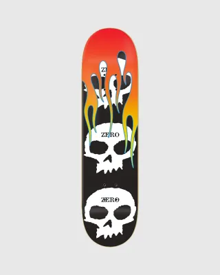 Zero 3 Skull With Flames