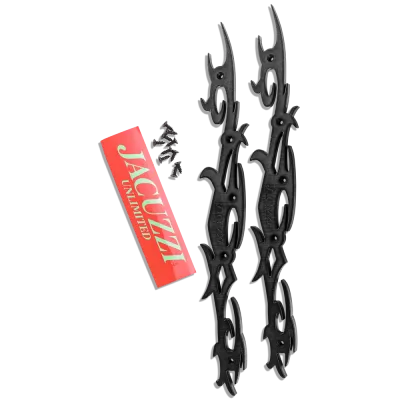 Skateboard Rails Jacuzzi Tribal Black