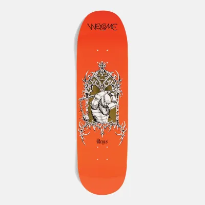 Welcome Skateboards Ryan Reyes Flail On Baculus 2.0 Tangerine