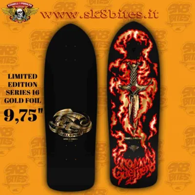 Powell Peralta Bones Brigade 16th Series Tommy Guerrero 9.75 Limited Edition 2025 Skateboard Oldschool Deck