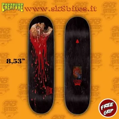Creature Cannibal Corpse Skull And Blood Sk8bites