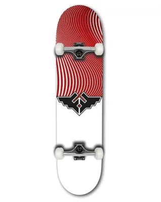 Fracture Wings V4 Red Skateboard