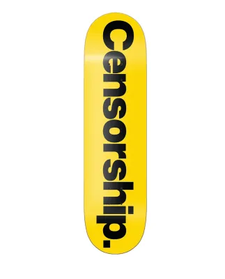 Censorship Skateboards Wordmark