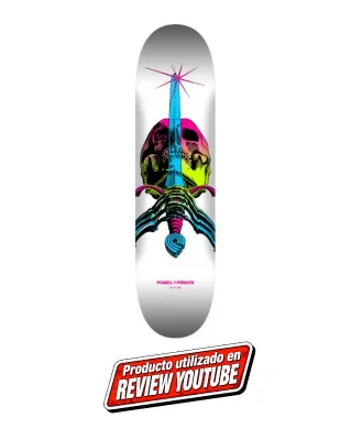 Powell Peralta Skull & Sword Lime Fade