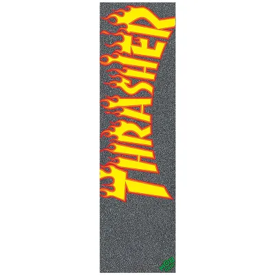 Thrasher Flame Logo Mob Griptape Sheet