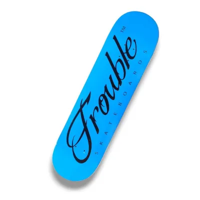 Trouble Blueblack Logo