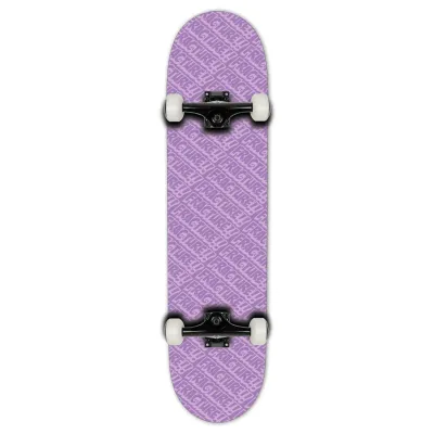 Fracture All Over Comic Purple Skateboard