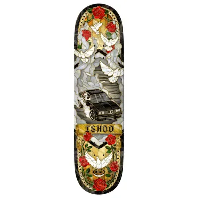 Real Skateboards Ishod Twin Tail Cathedral