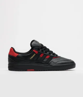 Adidas Tyshawn Ii Shoes Core / Core / Better Scarlet
