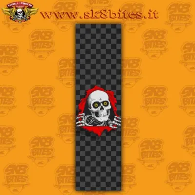 Powell Peralta Ripper Checker Grip Sheet 9x33 Skateboard Griptape