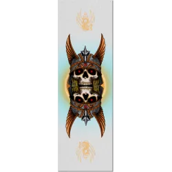 Powell Peralta Grip Plaque Anderson Skull Clear