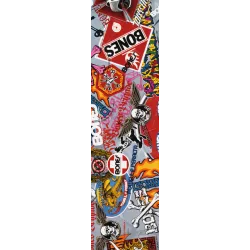 Powell Peralta Grip Plaque Collage 4 White