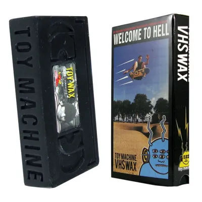 Toy Machine Vhs Wax Black