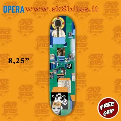 Opera Skateboards Ex7 Trey Wood Dimensional Street Skate Bowl