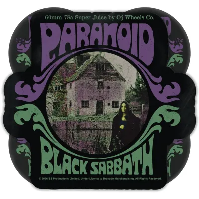 Sabbath Paranoid Super Juice Oj board