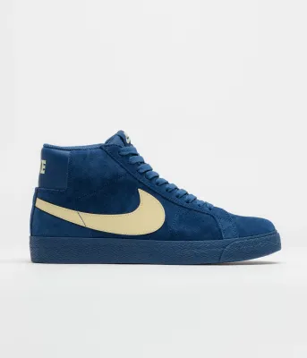 Nike Sb Blazer Mid Shoes Coastal / Pale Coastal