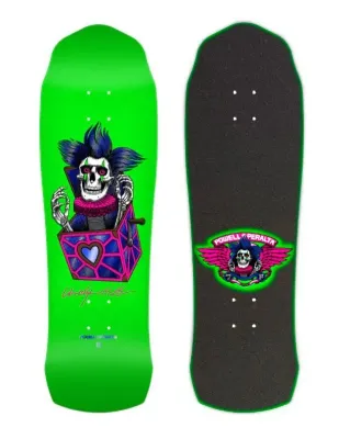 Powell Peralta Chris Hiett Skull Con Corte Contorno Gráfico