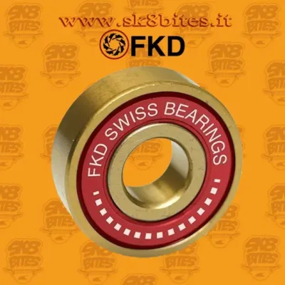 Fkd Swiss Gold Skateboard Street Longboard