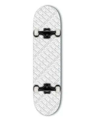 Fracture All Over Comic White Skateboard