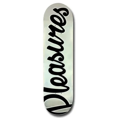 Pleasures Skateboards Classic Logo Foil
