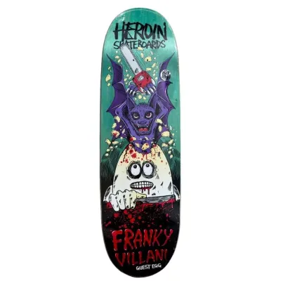 Heroin Skateboards / Franky Villani Guest / Egg Shape / .5x 32.25