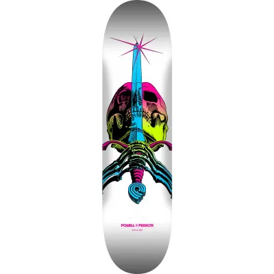 Powell Peralta Skull & Sword Lime Fade