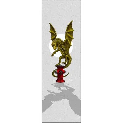 Powell Peralta Andy Anderson Hydrant Griptape Sheet Clear