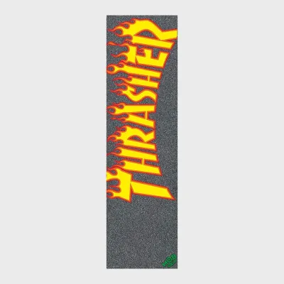 Mob Griptape Thrasher Flame Griptape Black