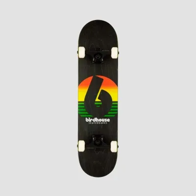 Birdhouse Sunset Stage 3 Skateboard Rasta