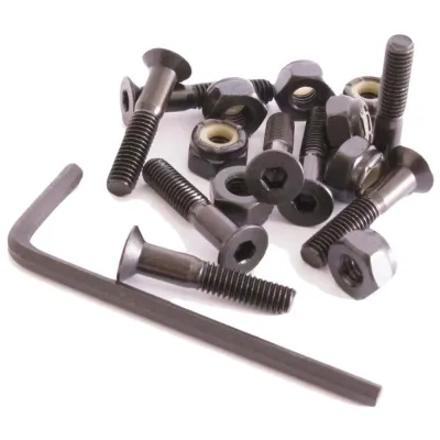 Sushi Skateboard Allen Key Bolts Black 1