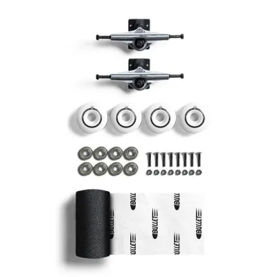 Sushi Undercarriage Set 5.25 Silver Black Abec 3 53mm 8