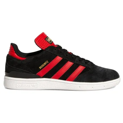Scarpa Adidas Busenitz Cblack Scarle