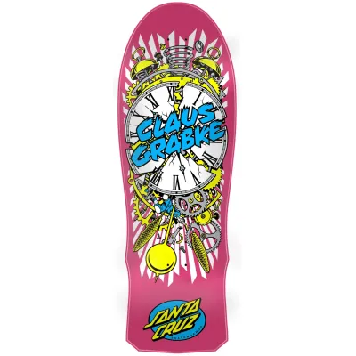 Santa Cruz Claus Grabke Exploding Clock Reissue – Skate- Preorder Octubre