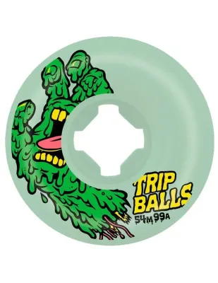 Skate Santa Cruz Slime Balls Face Melter Trip Balls Gitd