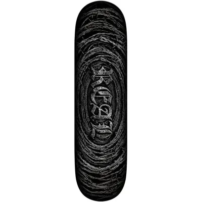 Real Team Barbed Wire Foil Oval Rusted