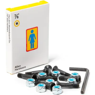 Girl Longneck Allen Skateboard Bolts ⅞