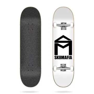 Skate Sk8mafia House Logo White