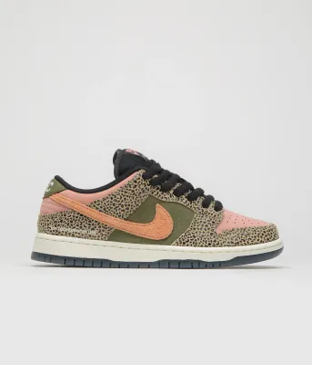 Nike Sb X Arts-rec Dunk Low Pro Shoes / Amber Rough Rust