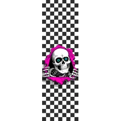 Powell Peralta Grip Plaque Ripper Checker White