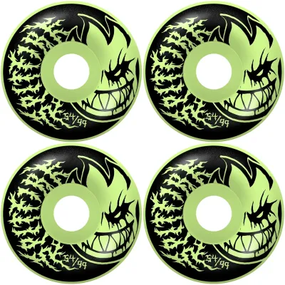 Spitfire Formula Four 99 Deathmask Ii Bighead Radial Full Glow In The Dark