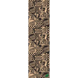 Santa Cruz Grip Plaque Flier Collage Hand Clear