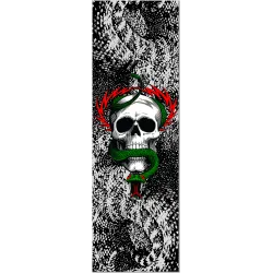 Powell Peralta Grip Plaque Mc Gill Skull Clear