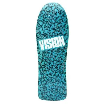 Vision Punk Skull Modern Concave Old School Aqua