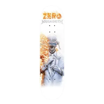 Zero X Megadeth Final Album Skateboard Deck