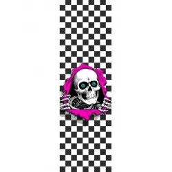 Ripper Checker Blanc Grip Plaque Powell Peralta