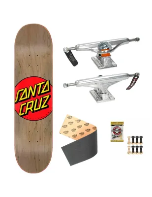 Skate Santa Cruz Classic Dot ? Y Ejes Independent Stage
