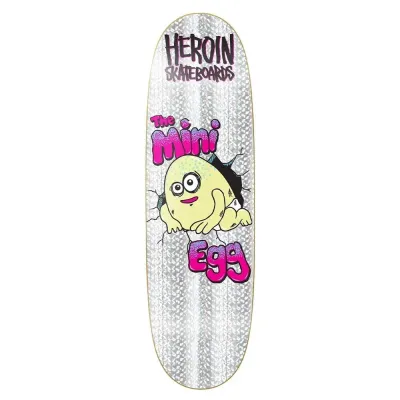 Heroin Skateboards Mini Egg Foil