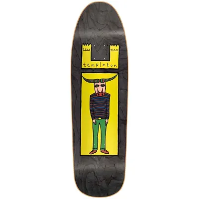 New Deal Skateboards Templeton Bullman Screenprinted Veneer