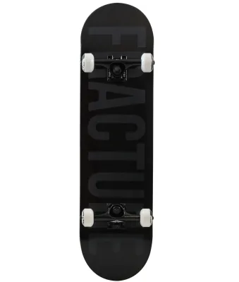 Fracture Fade Black Skateboard