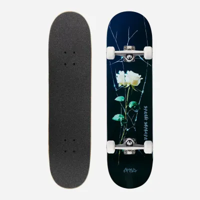 Skateboard Complet April Dashawn Jordan Cracked Rose Noir
